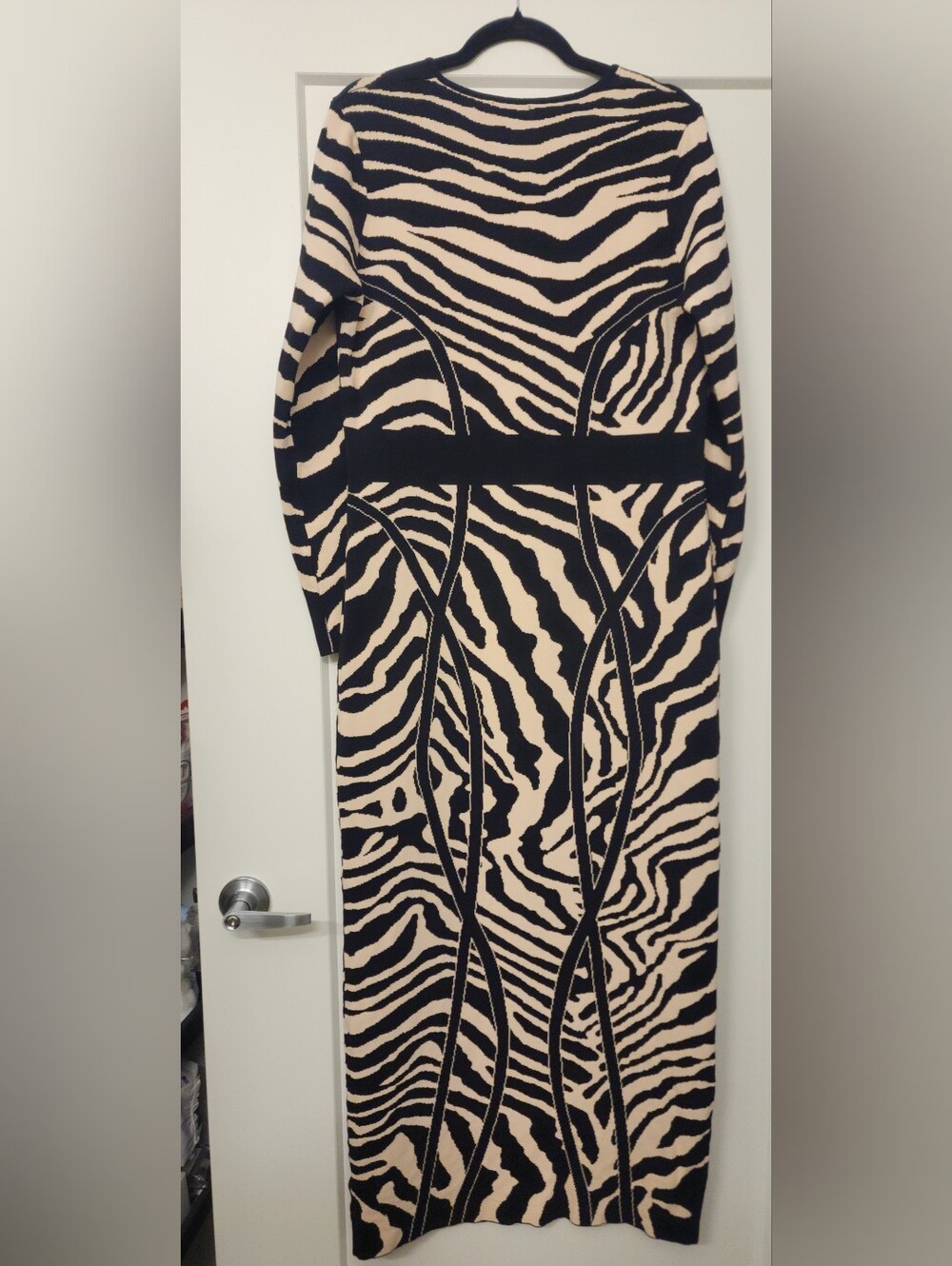 Fashion Nova "Wild Thing" Long Sleevr Maxi Sweater Dress 3X - Picture 2 of 4